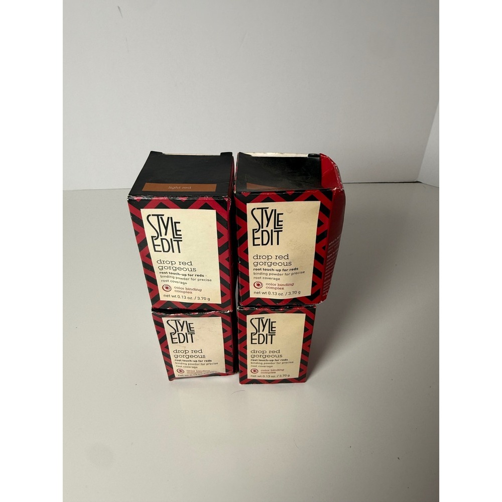 Style Edit Root Touchup Drop Red Gorgeous Light Red Qty 4 NEW IN BOX